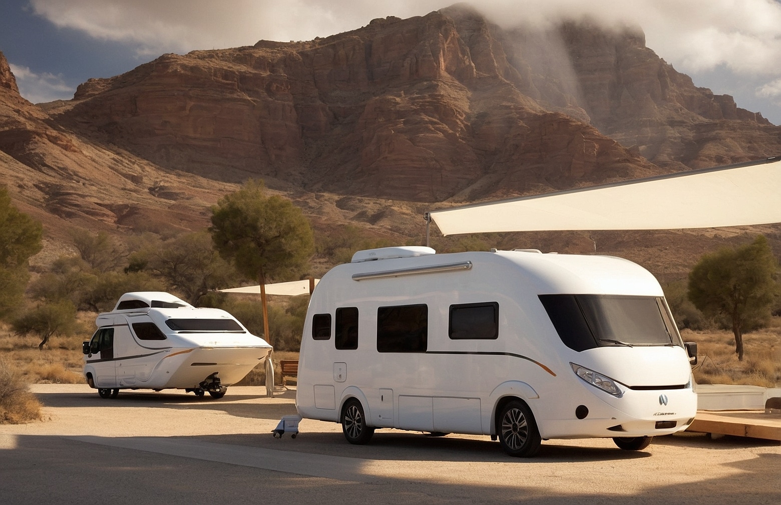 Sistema eléctrico de camper revisado y seguro.
